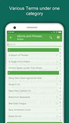 Idioms, Phrases & Proverbs Off android App screenshot 13