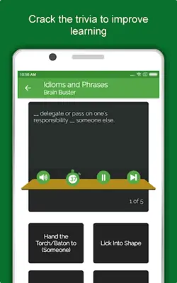 Idioms, Phrases & Proverbs Off android App screenshot 2